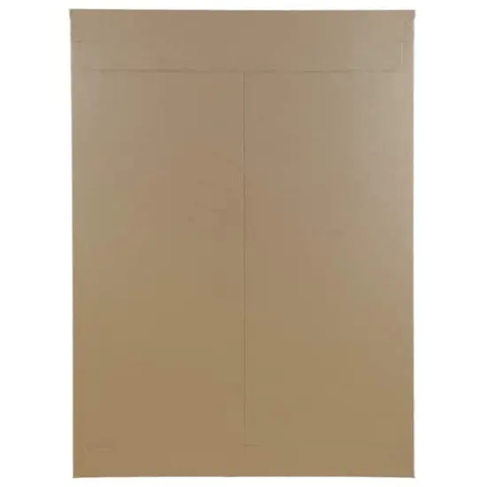 JAM Paper 13" x 18" Flat Photo Mailer Peel & Seal Closure Envelopes, 6ct. Brown Kraft {5}