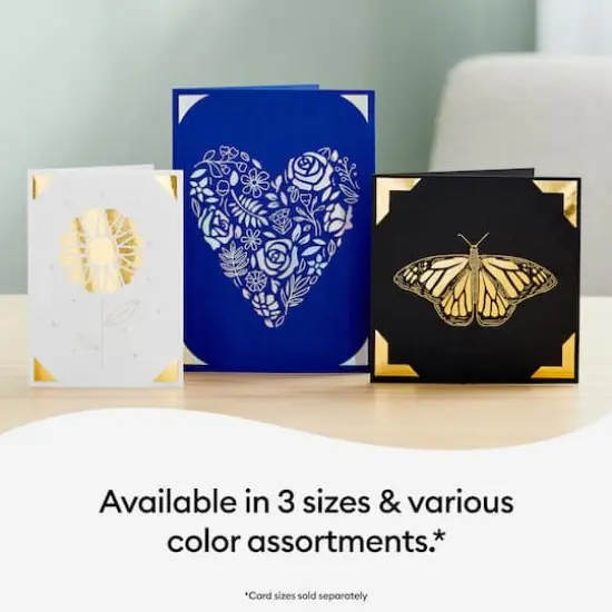 Cricut&reg; R40 Foil Transfer Insert Cards, Royal Flush Sampler {6}