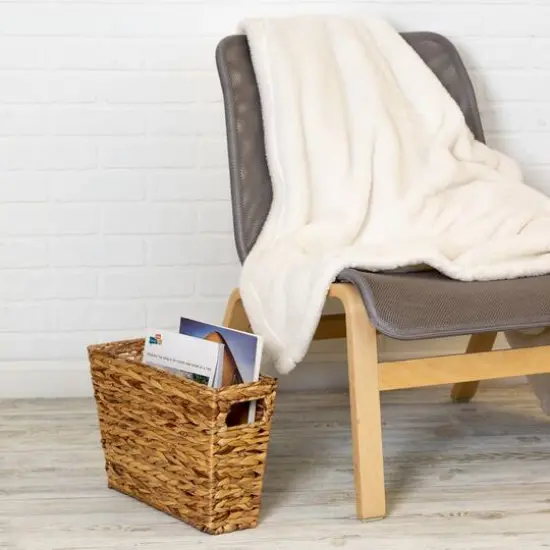 Honey Can Do Natural Magazine Basket {7}