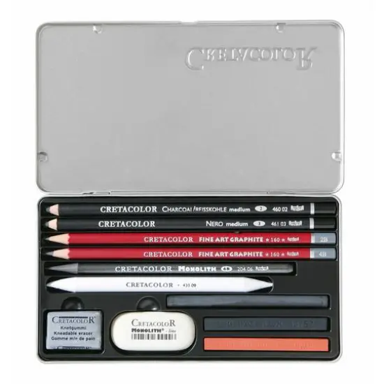 Cretacolor&reg; Teacher's Choice 11 Piece Drawing Set {1}
