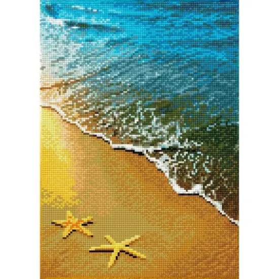 Diamond Dotz&reg; Intermediate Level Summer Dreams Diamond Painting Kit {1}