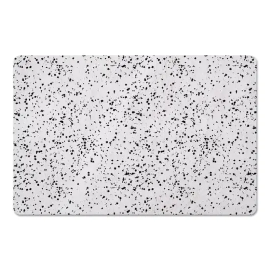 Monochromatic Dot Pattern 27" x 18" Floor Mat {1}