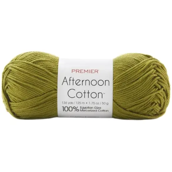 Premier&reg; Afternoon Cotton&trade; Yarn Olive {1}