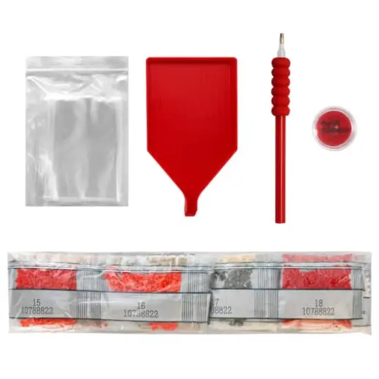 16" x 20" Sleeping Cat Diamond Art Kit by Make Market&reg; {4}