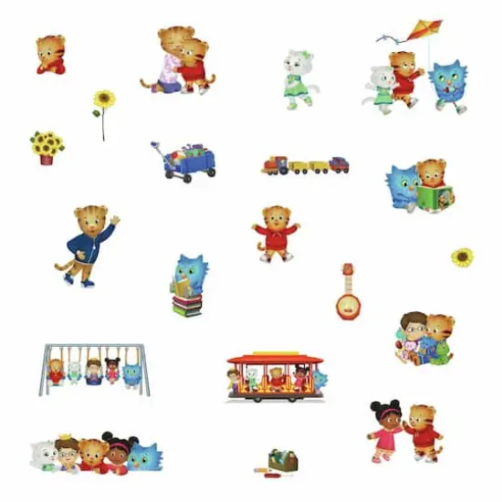RoomMates Daniel Tiger Peel & Stick Wall Decals {1}