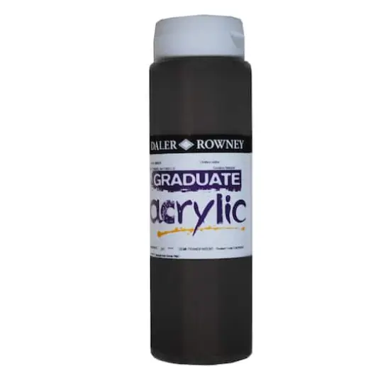 Daler-Rowney&reg; Graduate Acrylic, 500mL Raw Umber {1}