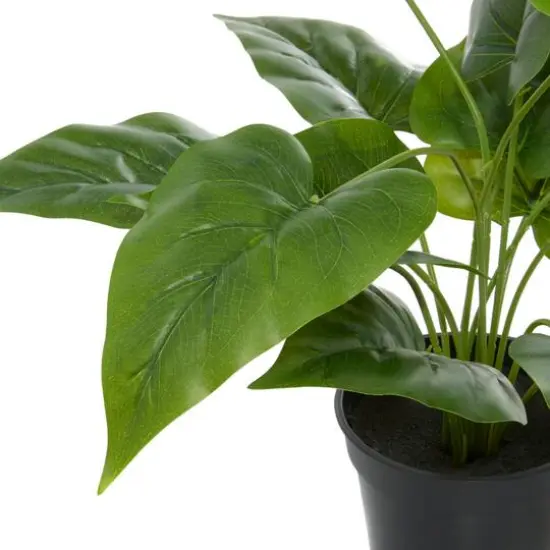 Green Plastic Traditional Artificial Foliage, 17" x 21" x 17" {4}