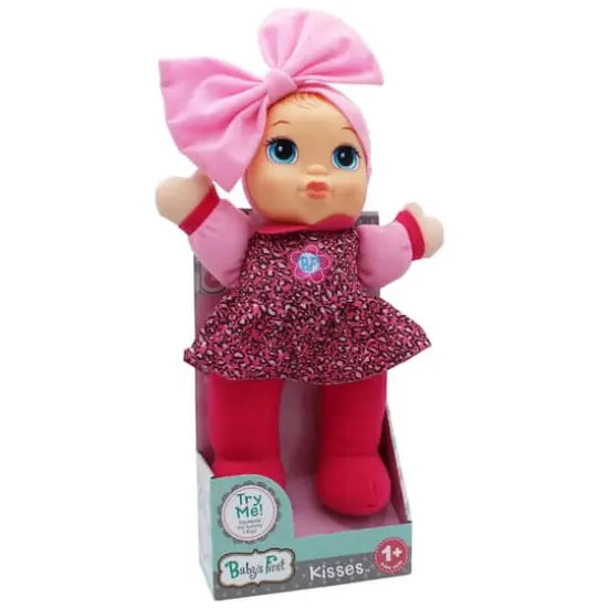 Goldberger Baby's First® Kisses™ 14" Baby Doll Toy with Coral Top {4}