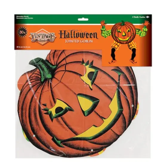 Beistle Vintage Halloween Jointed Goblins {4}