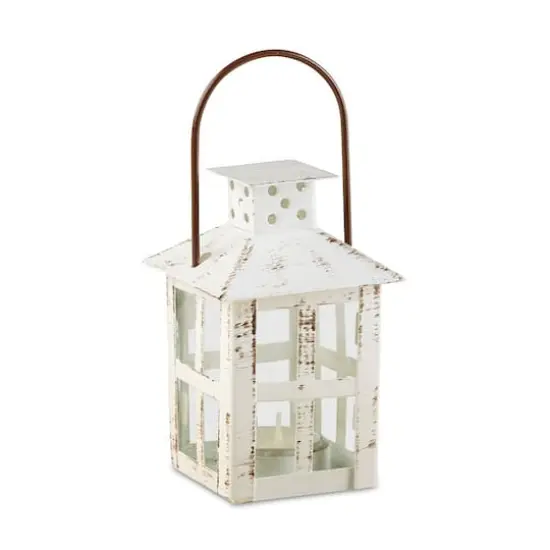 Kate Aspen&reg; 4.75" Vintage White Lantern, 4ct. {1}