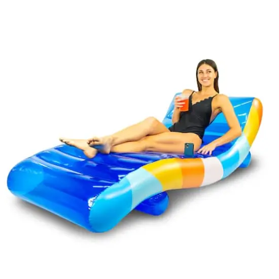 PoolCandy Good Vibes 6ft. Deluxe Chaise Lounger {3}