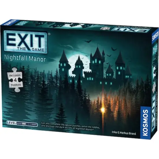 Thames & Kosmos EXIT: Nightfall Manor (with Puzzle) Game {1}