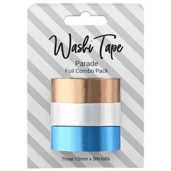 PA Essentials Foil Parade Washi Tape Set {1}