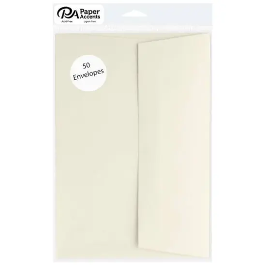 PA Paper&trade; Accents 4.25" x 6.25" Cream Envelopes, 50ct. {1}