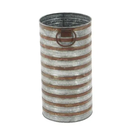 Metallic Farmhouse Planter Set 20" & 16" {4}