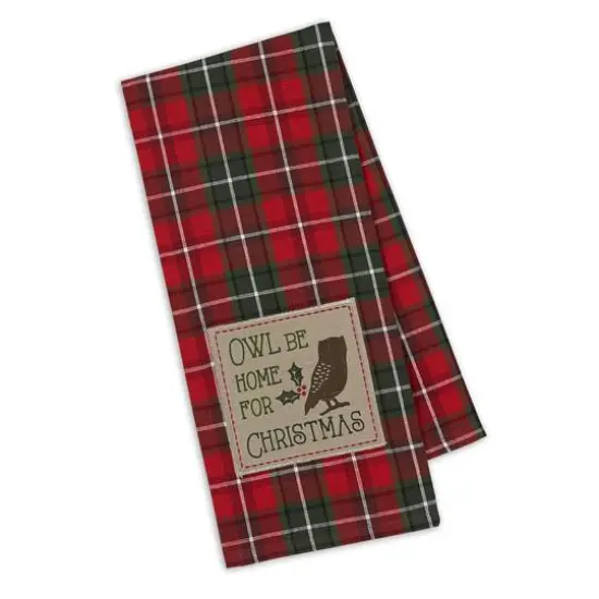 DII&reg; Cabin Christmas Embroidered Dishtowel Set {7}
