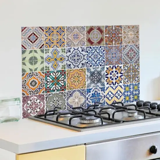 Crearreda Azulejos Kitchen Panel {3}