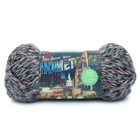 Lion Brand&reg; Hometown&reg; Bonus Bundle&reg; Multicolor Tweed Yarn Salem Creek {1}