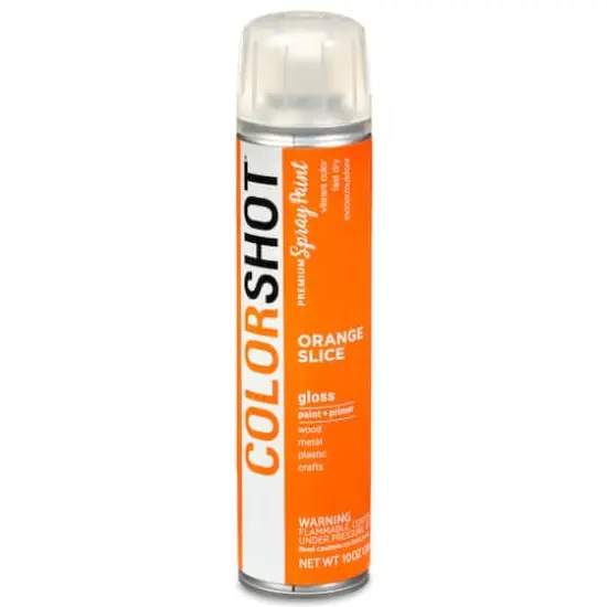 COLORSHOT&reg; Premium Gloss Spray Paint Orange Slice {1}