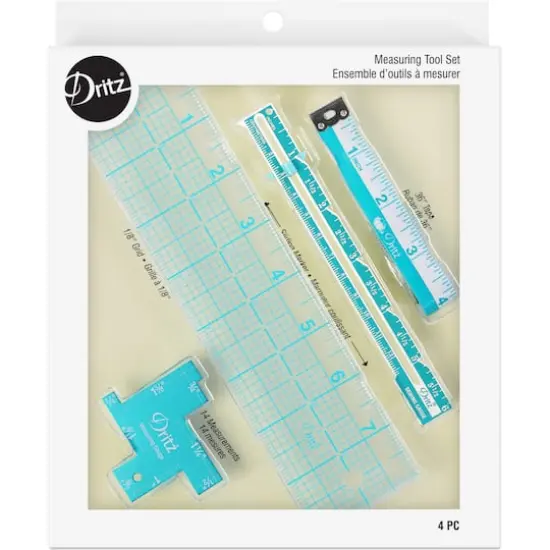 Dritz&reg; 4-Piece Measuring Tool Set {1}