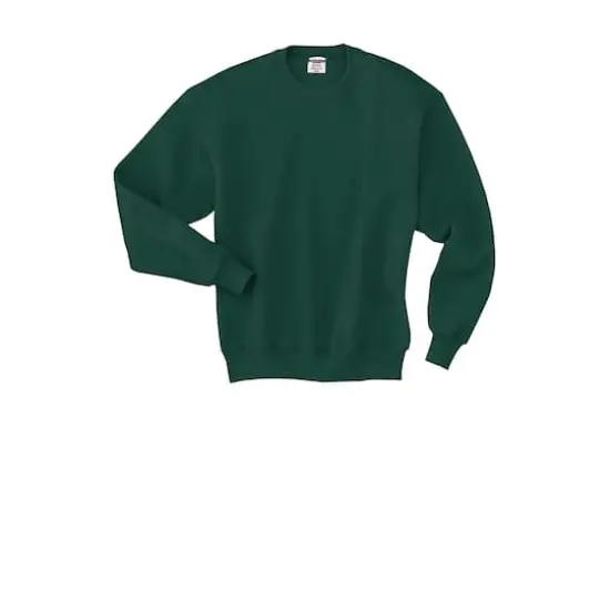 JERZEES&reg; Super Sweats&reg; NuBlend&reg; Crewneck Sweatshirt Forest Green {1}
