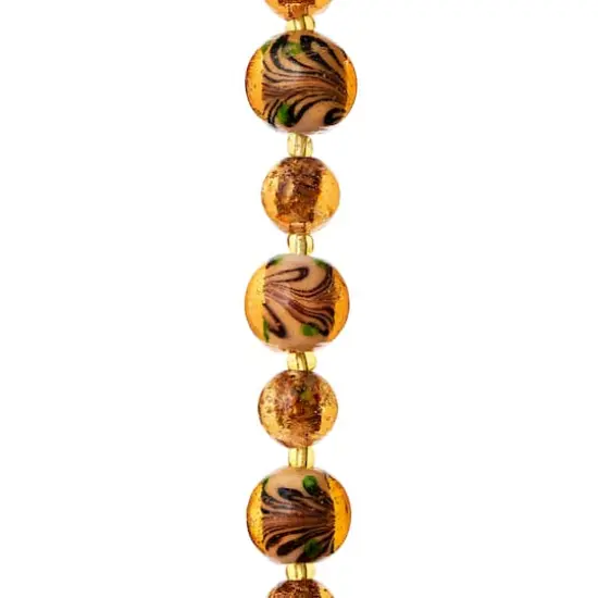 Amber Lampwork Glass Beads by Bead Landing&trade; {1}
