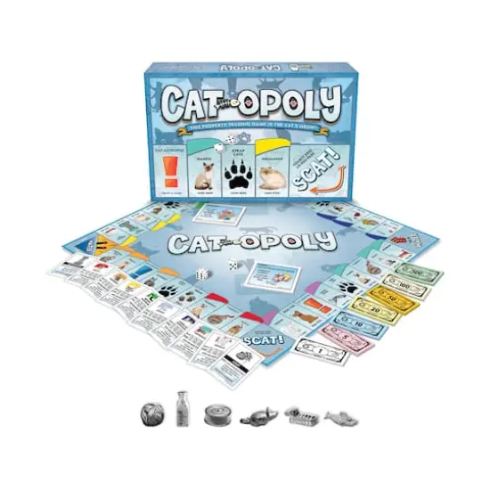 Cat-Opoly Board Game {1}