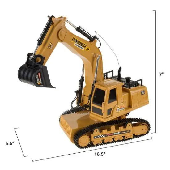 Toy Time Remote Control Excavator Bucket Truck {3}