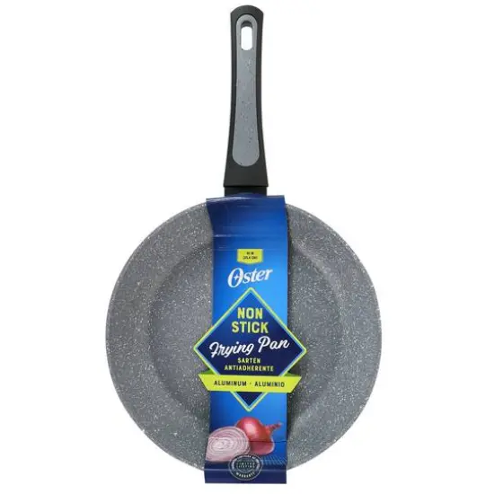 Oster Bastone 10'' Speckled Gray Aluminum Nonstick Frying Pan {6}