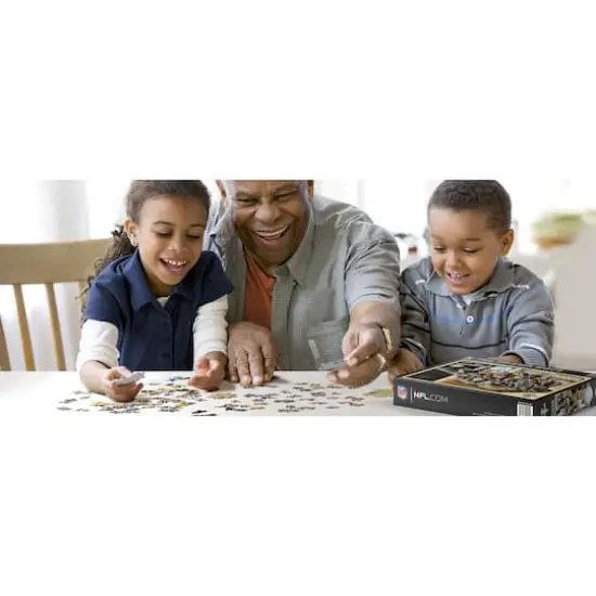 NFL Purebred Fans A Real Nailbiter 500 Piece Puzzle New Orleans Saints {4}