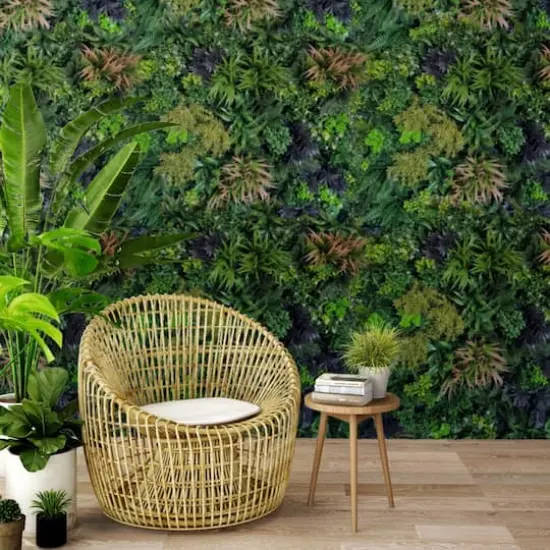 3ft. Ibiza Style Artificial Plant Living Wall Panel {3}