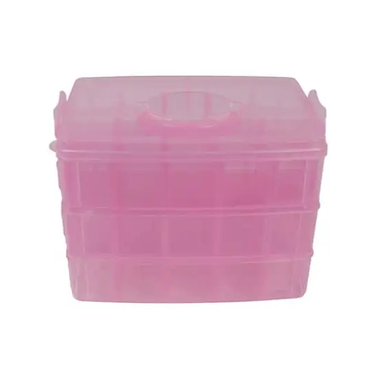 Everything Mary Pink Stackable Storage Container {3}