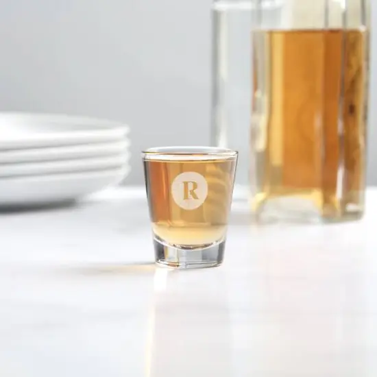 Hortense B. Hewitt Co. Monogram Shot Glass Y {4}