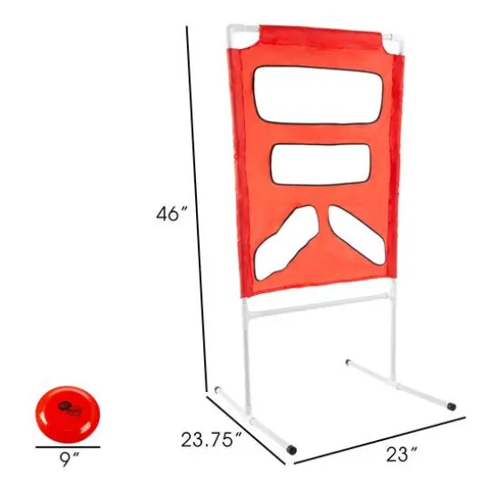 Toy Time Portable Flying Disc Toss Set {3}