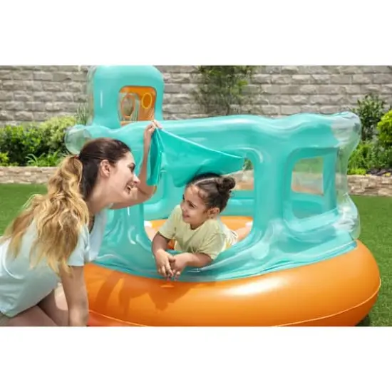Bestway Up In & Over&trade; Hops 'N Hoops Bouncer Toy {5}
