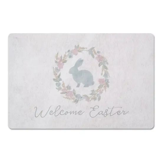 Easter Wreath KAM 27" x 18" Floor Mat {1}