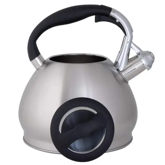 Kitchen Details 3.4L Stainless Steel Tea Kettle Satin {9}