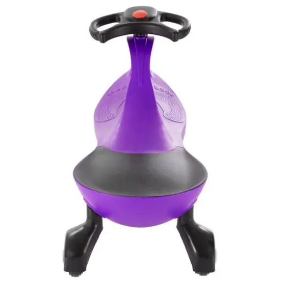 Toy Time Ride-On Zig Zag Car Purple {6}