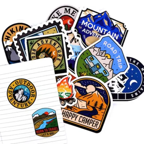 Vinyl Diecut Adventure Sticker Set by Recollections&trade; {3}
