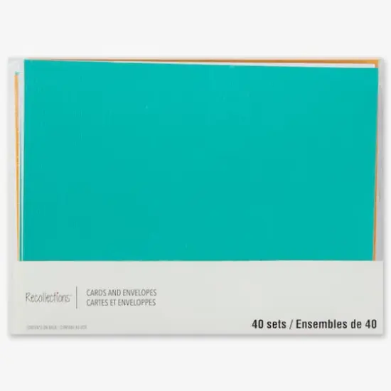 Solid Rainbow Cards & Envelopes by Recollections&trade;, 5" x 7" {5}