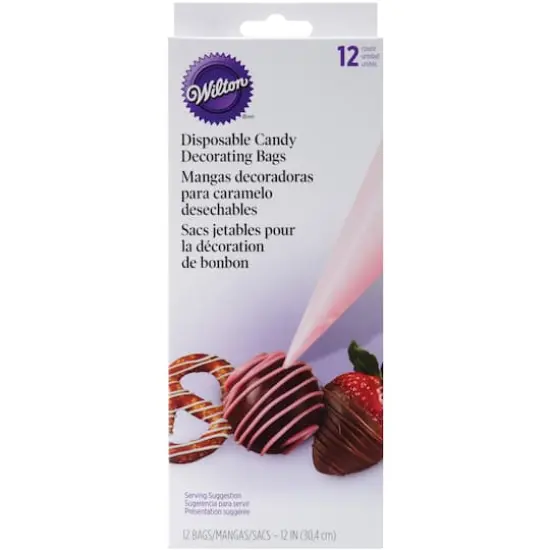 Wilton&reg; 12" Disposable Candy Decorating Bags, 12ct. {1}