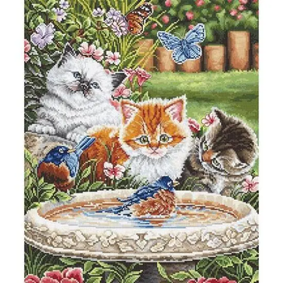 Letistitch Splashing Up Some Fun Counted Cross Stitch Kit {1}