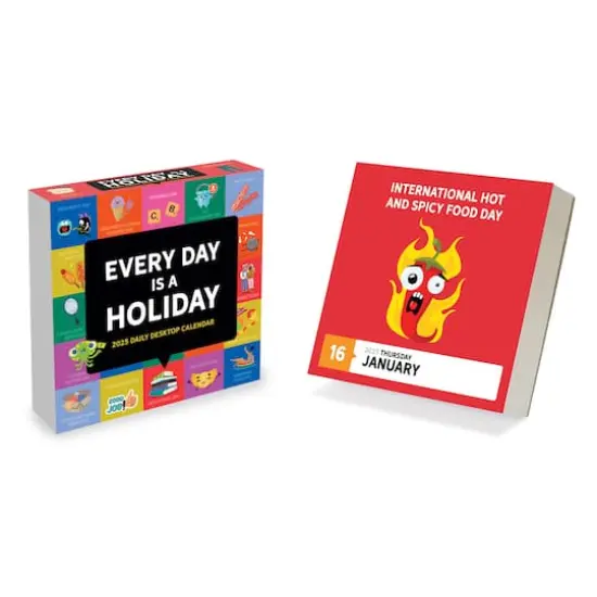 TF Publishing 2025 Every Day's A Holiday Daily Desktop Calendar {7}