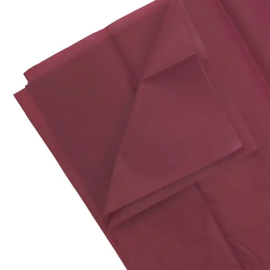 JAM Paper 20" x 26" Tissue Paper, 2 Packs of 10 Sheets Burgundy {5}