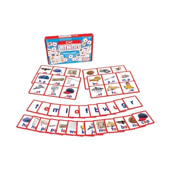 Junior Learning&reg; CVC Bingo Learning Educational Game {1}