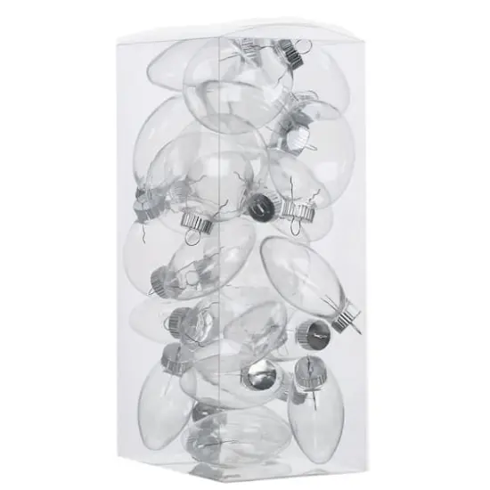 3.5" DIY Clear Plastic Disc Ornaments, 25ct. by Make Market&reg; {1}