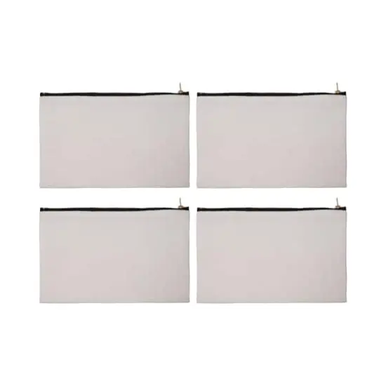 Craft Express 4ct. Linen Makeup Case Set {1}