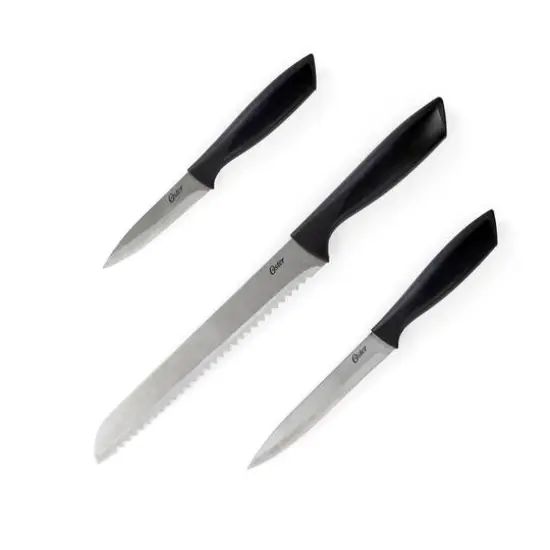 Gibson Home&reg; Westminster 23-Piece Black Carbon Stainless Steel Cutlery Set with Kitchen Tools {4}