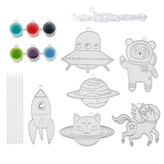 Color Your Way Space Suncatcher Kit by Creatology&trade; {4}