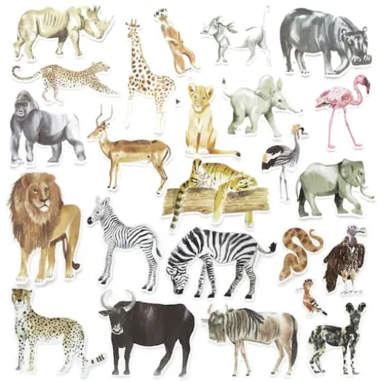 Safari Die Cut Stickers by Recollections&trade; {1}